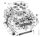 Kenmore 1554577300 top section and outer body parts diagram