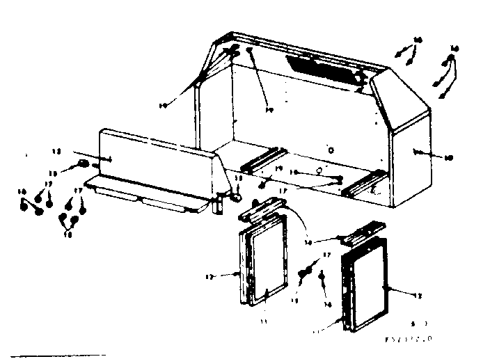 CANOPY AND DISCHARGE DUCT