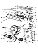 Light, lens and blower assemblies