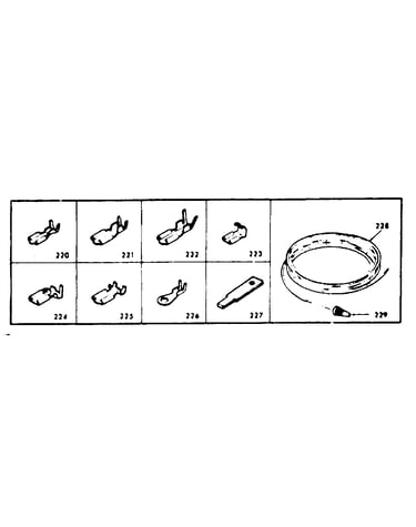 Wiring and wiring terminals