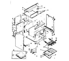 Kenmore 6286257323 body assembly diagram