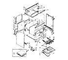 Kenmore 6286317323 body assembly diagram