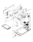 Backguard and cooktop assembly