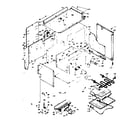 Kenmore 6286427341 body assembly diagram