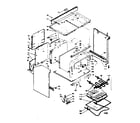 Kenmore 6289137221 body assembly diagram
