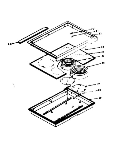Top cook surface & main top cook surface