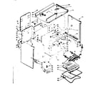 Kenmore 6289407343 body assembly diagram