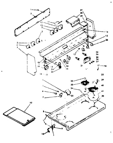 Backguard and cooktop assembly
