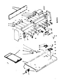 Backguard & cocktop assembly