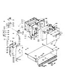 Doors, latch mechanism & drawer