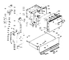 Kenmore 6289497365 doors, latch mechanism & drawer diagram