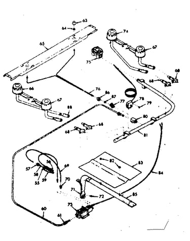 Burner section