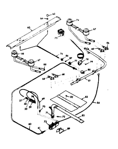 Burner section