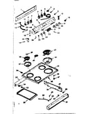 Backguard and main top section