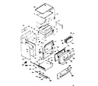 Kenmore 6476387321 body section diagram