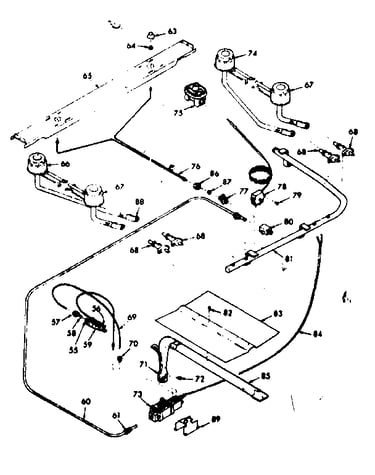 Burner section