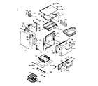 Kenmore 6477207322 body section diagram