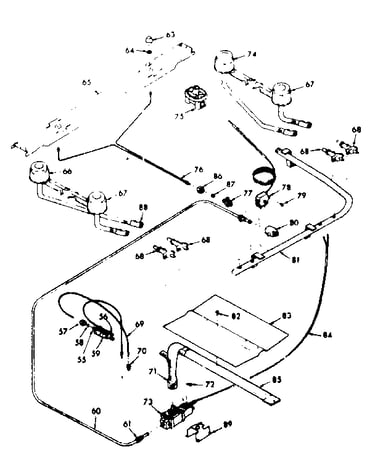 Burner section