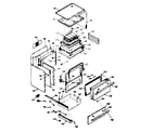 Kenmore 6479207312 body section diagram