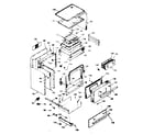 Kenmore 9119237362 body section diagram