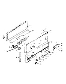 Backguard section