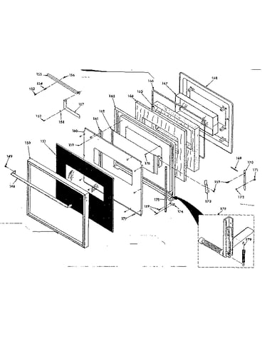 Oven door