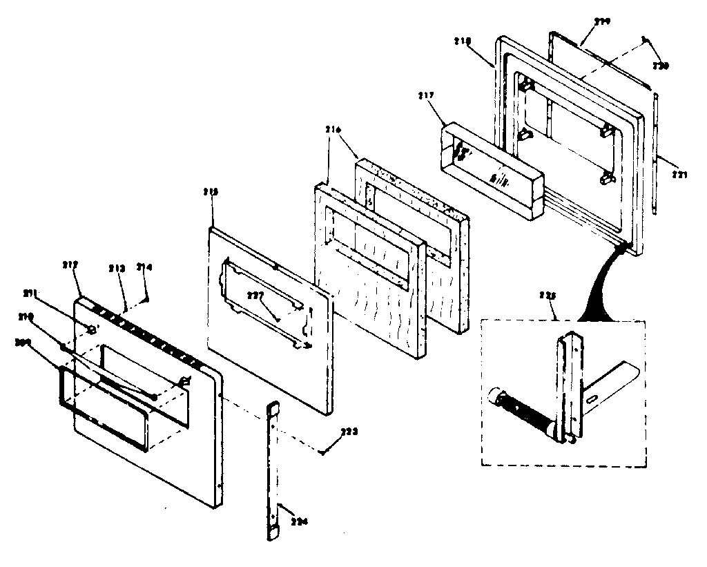 LOWER PORCELAIN DOOR