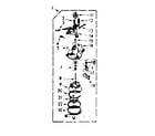 Kenmore 1106733112 pump assembly diagram