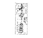 Kenmore 1106733412 pump assembly diagram