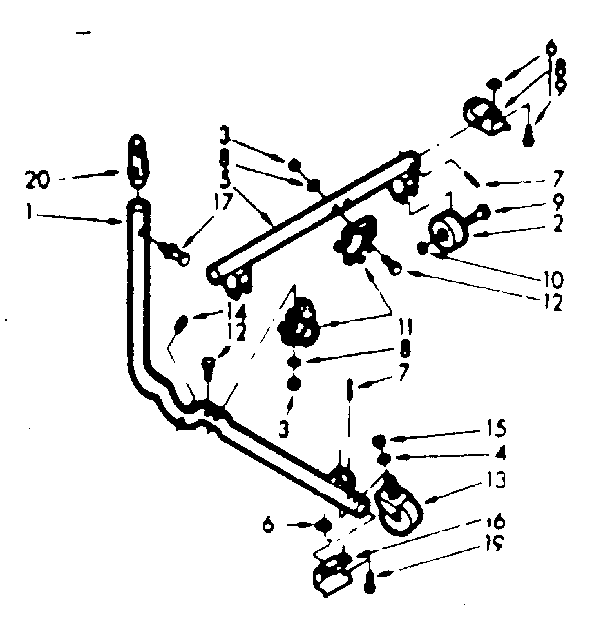 Caster assembly