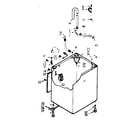 Kenmore 1106804111 cabinet parts diagram