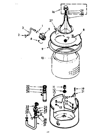 Tub & basket assembly