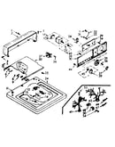 Top and console assembly