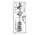 Kenmore 1106804112 pump assembly diagram
