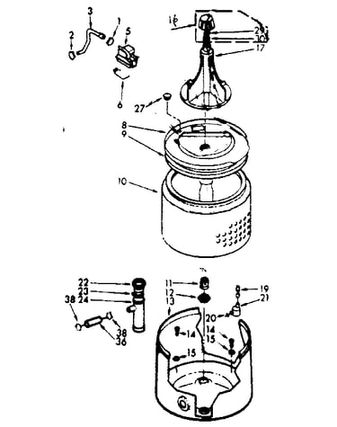 Tub & basket assembly