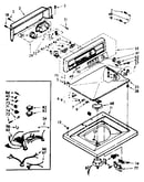 Top and console assembly