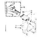 Kenmore 1107004505 filter assembly diagram