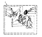 Kenmore 1107004505 two way valve assembly diagram