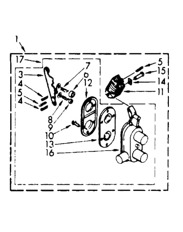 Two way valve assembly