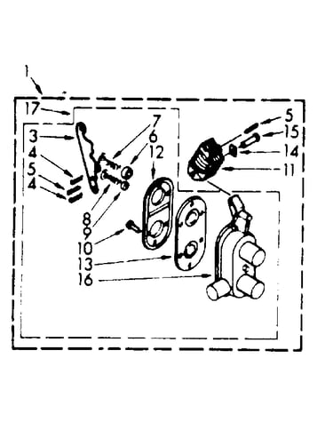 Two way valve assembly