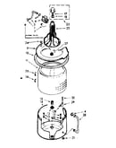 Tub and basket assembly