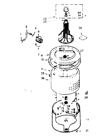 Tub & basket assembly