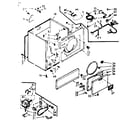 Kenmore 1107117031 cabinet assembly diagram