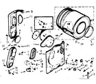 Kenmore 1107117031 bulkhead assembly diagram