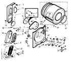 Kenmore 1107118031 bulkhead assembly diagram