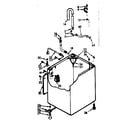 Kenmore 11071410100 cabinet parts diagram