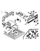 Top and console assembly