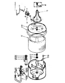 Tub and basket asm