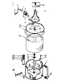 Tub and basket assembly