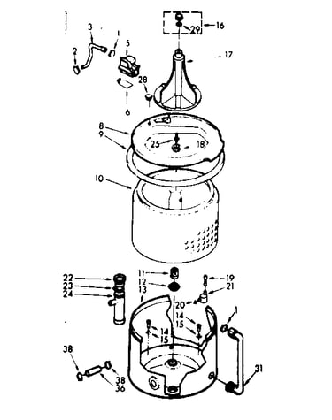 Tub and basket assembly